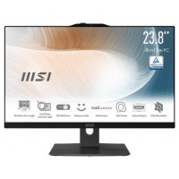 MSI AIO MODERN AM242TP 12M-802ES. 23.8" (60CM). PLANO. IPS. I7-1260P. DDR4 SDRAM 16GB(8GB*2). 512GB PCIE SSD. W11 PRO. NEGRO (Espera 4 dias)