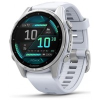 SMARTWATCH GARMIN FENIX 8 AMOLED 43MM ACERO BLANCO
