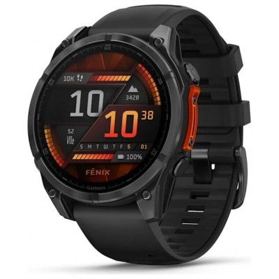 SMARTWATCH GARMIN FENIX 8 AMOLED 47MM ACERO NEGRO