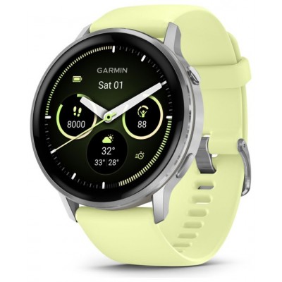 SMARTWATCH GARMIN VENU 4 (45 MM) BISEL PLATEADO