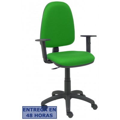 PIQUERAS Y CRESPO Silla A&yacute;na bali verde brazos regulables