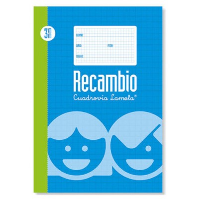 RECAMBIO FORMATO FOLIO RAYADO 3 MM LAMELA 09003 (MIN5) (Espera 4 dias)