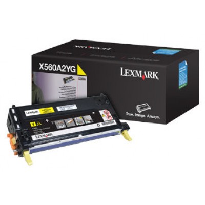 LEXMARK X560 Cartucho de impresion Amarillo