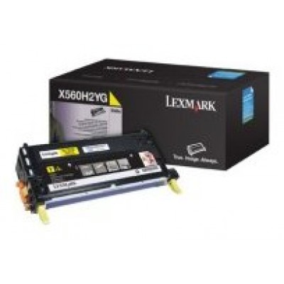 LEXMARK X560 Cartucho de impresion Amarillo Alto Rendimiento