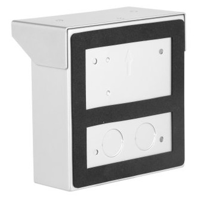 VTM75: DAHUA CUBIERTA ANTILLUVIA DE 1 MODULO, ALEACION DE ALUMINIO, PLATA, MONTAJE SUPERFICIAL, 142.7X144.8X75MM, PARA VTO4103F/VTO4201F/VTO4202F (Espera 4 dias)