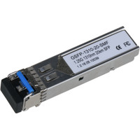 GSFP-1310-20-SMF: DAHUA MODULO OPTICO SFP GIGABIT, FIBRA MONOMODO DOBLE, LC, 1GBPS, 1310NM TX/RX, DISTANCIA HASTA 20KM, -40&deg;C A +85&deg;C, 55.5X13.4X8.5MM (Espera 4 dias)