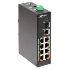 (DH-LR2110-8ET-120-V2) DAHUA SWITCH INDUSTRIAL 8 PUERTOS EPOE (Espera 4 dias)