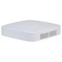 (DHI-NVR2104-P-4KS3) DAHUA GRABADOR IP 4 CANALES POE 1HDD 4K CON INTELIGENCIA ARTIFICAL SMART 1U LITE BLANCO (Espera 4 dias)