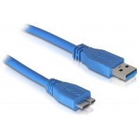 CABLE EXTENSION USB 3.0 TIPO A/M-MICRO-B/M AZUL 1M NANOCABLE (Espera 4 dias)