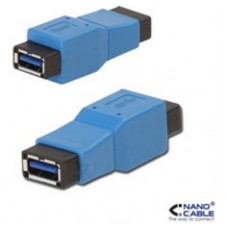 Nanocable - Adaptador USB 3.0 A-H a A-H -