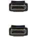 CABLE DISPLAYPORT DP/M-DP/M NEGRO 0.5 M NANOCABLE (Espera 4 dias)