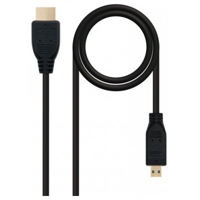 Nanocable Cable Micro HDMI 1.4  A/M-D/M 0.8 M