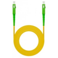 CABLE FIBRA SC/APC-SC/APC MONOMODO LSZH AMARIL.60M