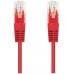 CABLE RED LATIGUILLO RJ45 CAT.5E UTP AWG24 ROJO 2.0 M