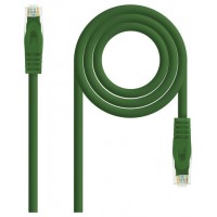 Nanocable Cable de red latiguillo RJ45 LSZH Cat.6A UTP AWG24, Verde, 0.5m (Espera 4 dias)