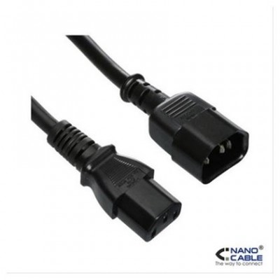 CABLE ALIMENTACION CPU C13/H-C14/M 5M NANOCABLE (Espera 4 dias)