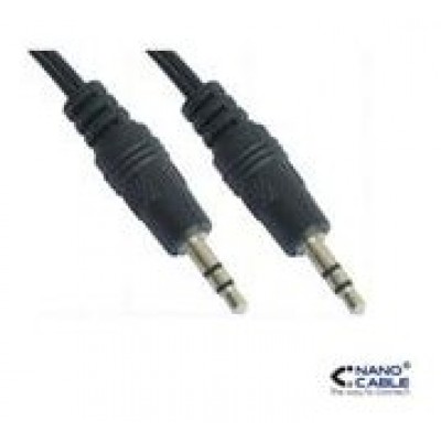 CABLE AUDIO ESTEREO 3.5/M-3.5/M 10M NANOCABLE (Espera 4 dias)