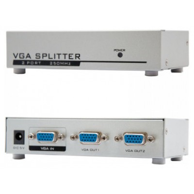 Nanocable - Splitter Multiplexor VGA - 1 entrada - 2