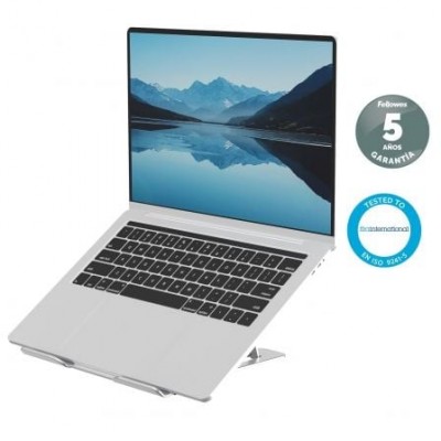 SOPORTE PORTÁTIL ALUMIA PLEGABLE PLATA FELLOWES 100138867 (Espera 4 dias)-SX13 SOPORTE PORTÁTIL ALUMIA PLEGABLE PLATA FELLOWES 100138867 (Espera 4 dias)