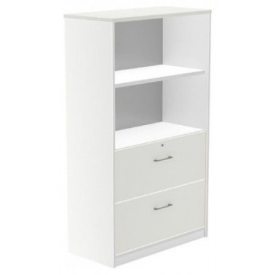 ARMARIO MEDIO CARPETERO 156X90X45 ESTRUCTURA BLANCA/FRONTALES BLANCO ROCADA 1056AW04 (Espera 4 dias)