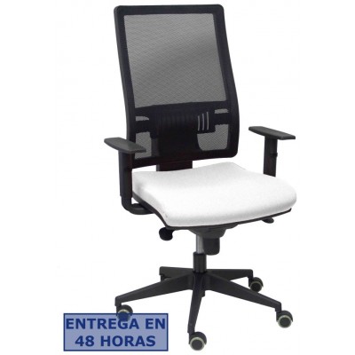 PIQUERAS Y CRESPO Silla Horna bali blanco brazos regulables