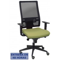 PIQUERAS Y CRESPO Silla Horna bali verde oliva brazos regulables