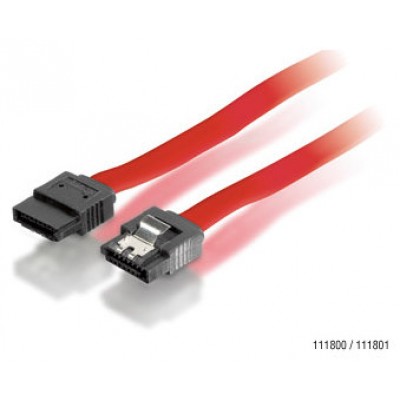 Cable Serial Ata Equip 0.5m Con Clip De Seguridad