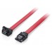 Cable Serial Ata Iii Equip Acodado 0.5m Con Clip