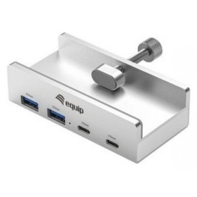 HUB USB-C EQUIP 128967 A 2xUSB-A 2xUSB-C CLIP