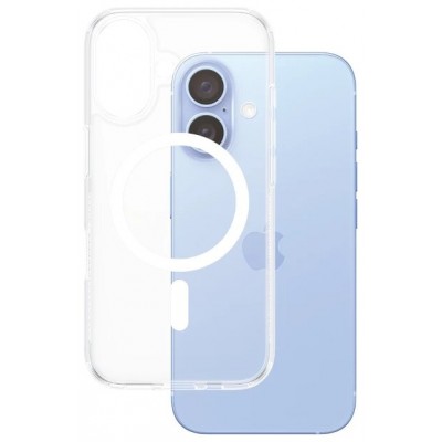 PanzerGlass Case con White MagSafe iPhone 16-SX14 PanzerGlass Case con White MagSafe iPhone 16