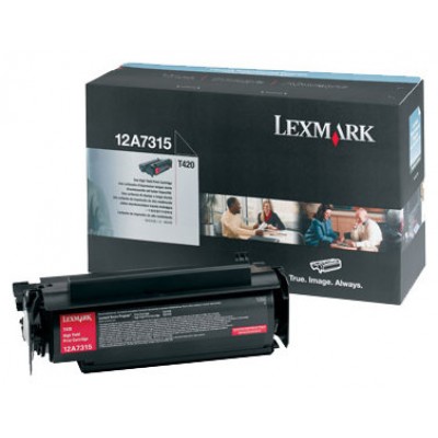 LEXMARK Toner T 420 Unidad de Impresion Alto Rendimiento