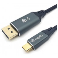 CABLE USB-C A DISPLAYPORT 1.4 MACHO MACHO 1M EQUIP-4SX CABLE USB-C A DISPLAYPORT 1.4 MACHO MACHO 1M EQUIP