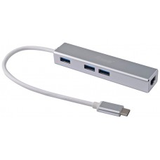 Adaptador Usb-c Equip 133481 A 3xusb-a 3.0 1x1gb Rj45