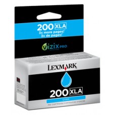 Lexmark Cartucho de tinta cian Alto Rendimiento 200XLA