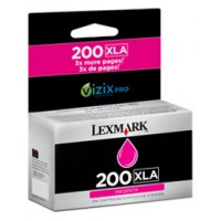 Lexmark Cartucho de tinta magenta Alto Rendimiento 200XLA