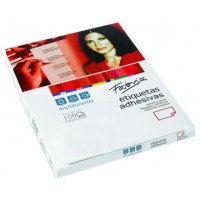 CAJA 100 HOJAS ETIQUETAS ADHESIVAS ILC BLANCA 38X21,2 FABRISA 15292 (Espera 4 dias)