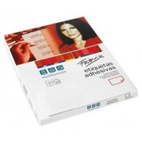 CAJA 100 HOJAS ETIQUETAS ADHESIVAS ILC BLANCA 48,5X25,4 FABRISA 15294 (Espera 4 dias)