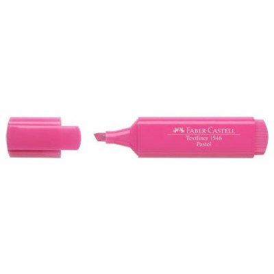 MARCADOR FLUOR TEXTLINER ROSA PASTEL FABER CASTELL 154654 (MIN10) (Espera 4 dias)