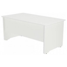 MESA DE OFICINA SERIE WORK 160X80 BLANCO / BLANCO ROCADA 2002AW04 (Espera 4 dias)