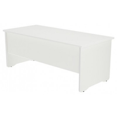 MESA DE OFICINA SERIE WORK 200X80 BLANCO / BLANCO ROCADA 2004AW04 (Espera 4 dias)