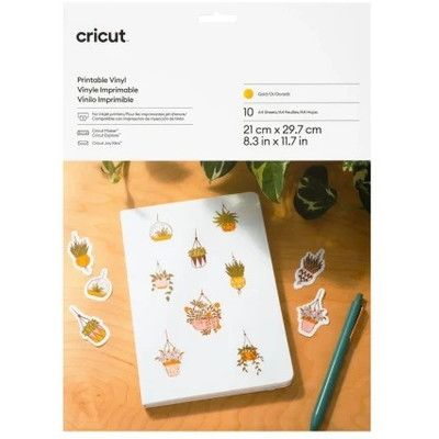 CRICUT PRINTABLE VINYL A4 - 10 (Espera 4 dias)-SX11 CRICUT PRINTABLE VINYL A4 - 10 (Espera 4 dias)