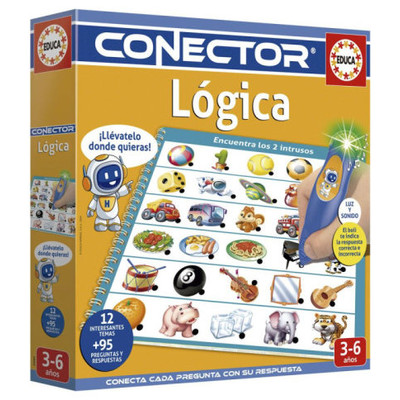 JUEGO EDUCATIVO CONECTOR LOGIC (MULTI) EDUCA 20393 (Espera 4 dias)