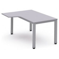 MESA DE OFICINA SERIE EXECUTIVE FORMA L IZQUIERDA 180X120 GRIS / GRIS ROCADA 2054AD02 (Espera 4 dias)