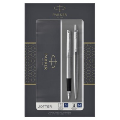 SET JOTTER. DUO PLUMA + BOLÍGRAFO ACERO CT PARKER 2093258 (Espera 4 dias)