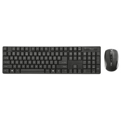 Pack Teclado Y Mouse Wireless Trust Ximo Nano Receptor