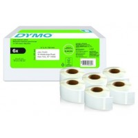 DYMO Etiqueta LW Multipack Etiquetas  25X54MM RE ADR LBL 500CT EU/AP 6PK FSC VALUE PACK (6 Rollos) Papel blanco