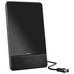 HAMA Antena Interior DVT-T/ DVB-T2 FM Pro Negro