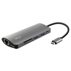 Docking Usb-c Trust Dalys Aluminium 23775 1xhdmi 1x1gb