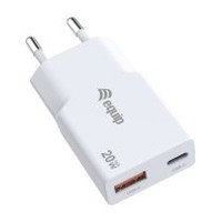 CARGADOR USB EQUIP 245522 GAN 20W 1xUSB-C PD 1xUSB-A