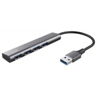 HUB HALYX ALUMINIUM USB-A 3.2 Gen 1 CON 4 PUERTOS USB-A TRUST (Espera 4 dias)